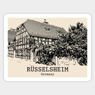 Ruesselsheim - Germany Magnet